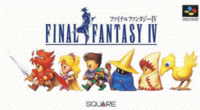 Final Fantasy IV Super Famicom JP box art